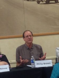 Contemporary fantasy writer Philip Brown